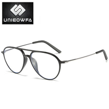 Load image into Gallery viewer, Myopia Optical Computer Glasses Frame Men Anti Blue Light Prescription Eyeglasses Frame Eyewear Korea Aviation TR90 Spectacles
