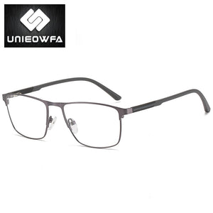 Myopia Optical Glasses Frame Men Custom Prescription Eyeglasses Frame Male Korea Rectangle Stainless Steel Spectacles Frame 2022