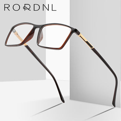 Myopia Prescription Eyeglasses Frame for Men Business Style Optical Glasses Frame Male TR90 Rectangle Spectacles Frame Brand
