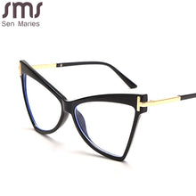 Load image into Gallery viewer, Myopia Prescription Glasses Women Men Cat Eye Clear Glasses Optical Eyeglasses Frame Transparent Lens Spectacle Frame Unisex