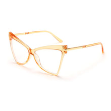 Load image into Gallery viewer, Myopia Prescription Glasses Women Men Cat Eye Clear Glasses Optical Eyeglasses Frame Transparent Lens Spectacle Frame Unisex