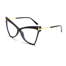 Load image into Gallery viewer, Myopia Prescription Glasses Women Men Cat Eye Clear Glasses Optical Eyeglasses Frame Transparent Lens Spectacle Frame Unisex