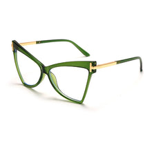 Load image into Gallery viewer, Myopia Prescription Glasses Women Men Cat Eye Clear Glasses Optical Eyeglasses Frame Transparent Lens Spectacle Frame Unisex