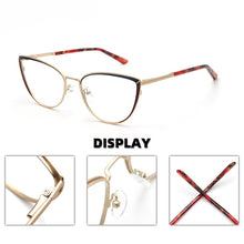 Load image into Gallery viewer, Myopia Women&#39;s Glasses Optical Retro Prescription Glasses Grade Female Reading Glasses Cat Eye Eyeglass Frames Brand NEW YINSQER