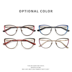 Myopia Women's Glasses Optical Retro Prescription Glasses Grade Female Reading Glasses Cat Eye Eyeglass Frames Brand NEW YINSQER
