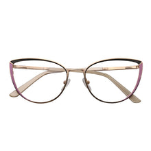 Load image into Gallery viewer, Myopia Women&#39;s Glasses Optical Retro Prescription Glasses Grade Female Reading Glasses Cat Eye Eyeglass Frames Brand NEW YINSQER