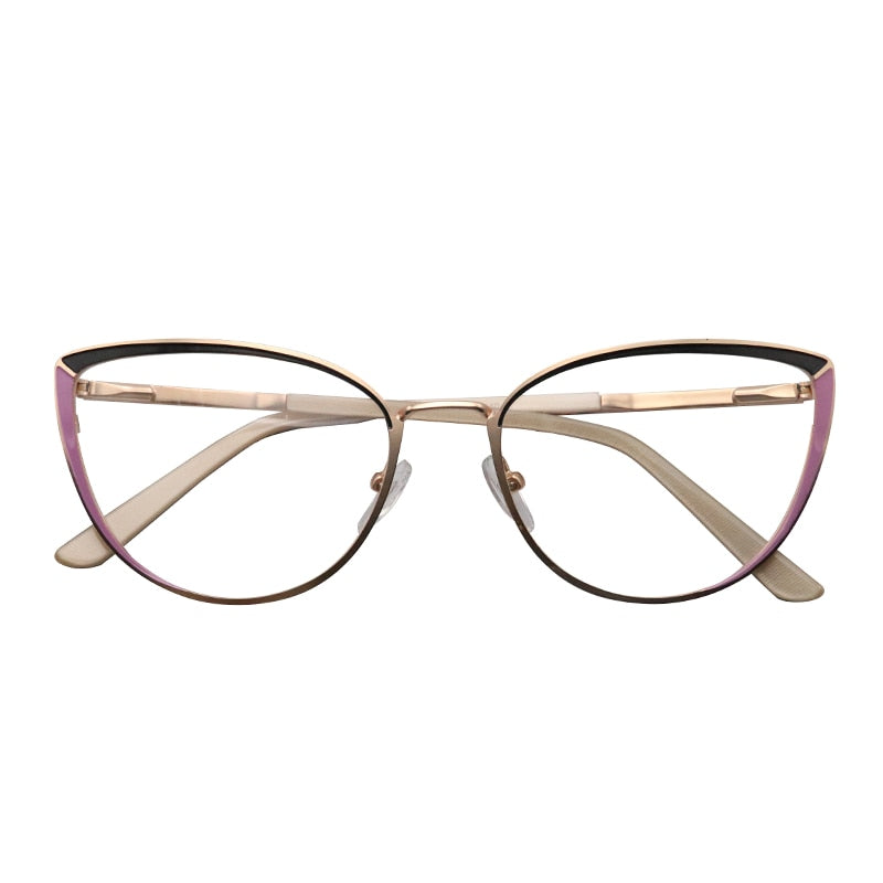 Myopia Women's Glasses Optical Retro Prescription Glasses Grade Female Reading Glasses Cat Eye Eyeglass Frames Brand NEW YINSQER