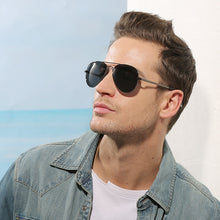 Load image into Gallery viewer, Myopia sunglasses diopter Polarized oversize prescription aviation sun glasses for nearsighted men women SPH CYL myopic shades
