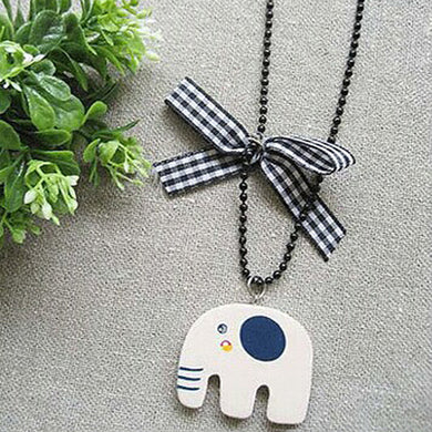 N152 Antique Pendant Necklace Long Chain Retro Elephant Owl Letters Necklaces Fashion Jewelry for Women Gift Everyd Wear 2018