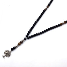 Load image into Gallery viewer, 2018 Fashion New Men Necklace Beads Anchor Feather Hand Tree Pendant Necklace For Men Chain Jewelry
