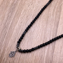 Load image into Gallery viewer, 2018 Fashion New Men Necklace Beads Anchor Feather Hand Tree Pendant Necklace For Men Chain Jewelry