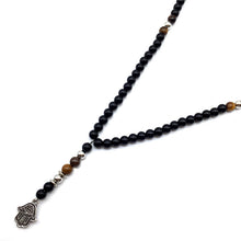 Load image into Gallery viewer, 2018 Fashion New Men Necklace Beads Anchor Feather Hand Tree Pendant Necklace For Men Chain Jewelry