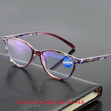 Load image into Gallery viewer, +1.0 1.5 2.0 2.5 3.0 3.5 4.0 Diopter Reading Glasses Men Women Unisex Eyeglasses Retro Anti-blue Light Presbyopia Eyewear