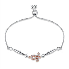 Load image into Gallery viewer, NEW 925 Silver Bracelet 12 Constellation Hand Chain Exquisite Shiny Zircon Link Chain Bracelets for Friend Partner Jewelry Gift