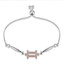 Load image into Gallery viewer, NEW 925 Silver Bracelet 12 Constellation Hand Chain Exquisite Shiny Zircon Link Chain Bracelets for Friend Partner Jewelry Gift