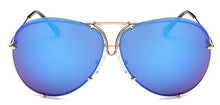 Load image into Gallery viewer, Big Brand design Aviation sunglasses Men shades mirror female Sun Glasses for women eyewear Kim Kardashian oculo