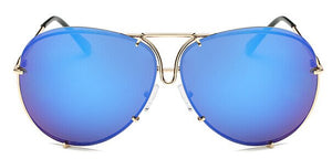 Big Brand design Aviation sunglasses Men shades mirror female Sun Glasses for women eyewear Kim Kardashian oculo