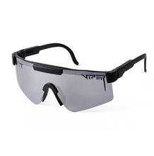 Load image into Gallery viewer, Brand Rose red pit viper Sunglasses double wide polarized mirrored lens  uv400 protection