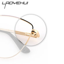 Load image into Gallery viewer, Cat Eye Optical Round Prescription Glasses Without Degree Fake Decorative Glasses Eyeglasses Frame For Women Myopia Eyewear