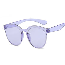 Load image into Gallery viewer, Cute Sexy Retro Cat Eye Sunglasses Women Small Black White Triangle Vintage Round Sun Glasses Female Uv400