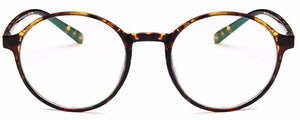 Women Glasses Frame Men Eyeglasses Frame Vintage Round Clear Lens Glasses Optical Spectacle Frame Transparent