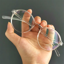 Load image into Gallery viewer, Women Glasses Frame Men Eyeglasses Frame Vintage Round Clear Lens Glasses Optical Spectacle Frame Transparent