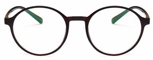 Women Glasses Frame Men Eyeglasses Frame Vintage Round Clear Lens Glasses Optical Spectacle Frame Transparent