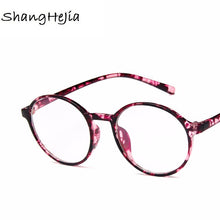 Load image into Gallery viewer, Women Glasses Frame Men Eyeglasses Frame Vintage Round Clear Lens Glasses Optical Spectacle Frame Transparent
