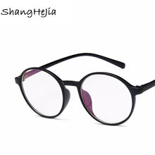 Load image into Gallery viewer, Women Glasses Frame Men Eyeglasses Frame Vintage Round Clear Lens Glasses Optical Spectacle Frame Transparent