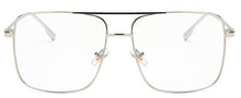 Load image into Gallery viewer, square frame vintage eyeglasses Men Oversized Big Size Women Clear Lens Glasses Optical Spectacle Frame Glasses