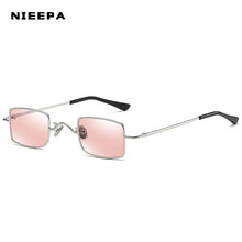 Load image into Gallery viewer, Retro Small Square Metal Steampunk Sunglasses Women Men Glasses Vintage Female  Alloy Frame Eyewear