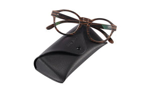 NEW Round Wood Glasses Frames Men Clear Lens Prescription eyeglass Frames Computer Reading Glasses Women With Box FT3008