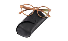 Load image into Gallery viewer, NEW Round Wood Glasses Frames Men Clear Lens Prescription eyeglass Frames Computer Reading Glasses Women With Box FT3008
