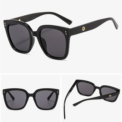 Square Sunglasses Women Vintage Sunglasses  Brand Eyewear feminino Big Shade UV400 oculos de sol