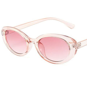 Sunglasses Cat Eye Sun Glasses Retro Eyeglasses Unisex Oval Adumbral Anti-UV Spectacles Eyewear Ornamental A++