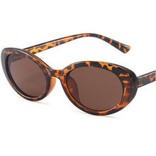 Load image into Gallery viewer, Sunglasses Cat Eye Sun Glasses Retro Eyeglasses Unisex Oval Adumbral Anti-UV Spectacles Eyewear Ornamental A++