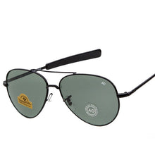 Load image into Gallery viewer, Vintage Aviation Sunglasses for Men  American Army Military Optical AO Sun Glasses Women Oculos de sol masculino