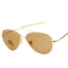 Load image into Gallery viewer, Vintage Aviation Sunglasses for Men  American Army Military Optical AO Sun Glasses Women Oculos de sol masculino