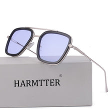 Load image into Gallery viewer, luxury Tony Stark Style for women Sunglasses Men Square Brand Design Sun Glasses Oculos Retro male