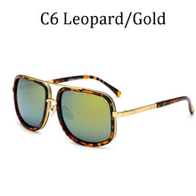 Load image into Gallery viewer, luxury Tony Stark Style for women Sunglasses Men Square Brand Design Sun Glasses Oculos Retro male