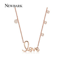 Load image into Gallery viewer, Hot Clavicle Women Necklace LOVE Letter Pendant Colar Temperament Necklaces Chain Daily Life Fashion Jewelry Minimalist