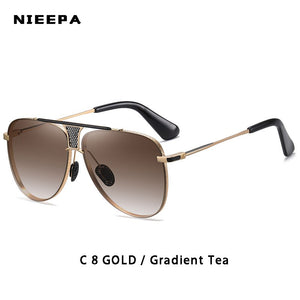 【NIEEPA】 Men's Polarized Sunglasses , Driving and Night Vision Polarizing Glasses Photochromic Sun Glasses NUS1077