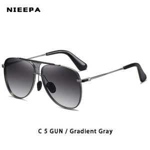 【NIEEPA】 Men's Polarized Sunglasses , Driving and Night Vision Polarizing Glasses Photochromic Sun Glasses NUS1077