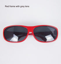 Load image into Gallery viewer, NIGHT VISION Polarized wraparound Glasses Sunglasses fit over eyeglass