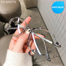 Load image into Gallery viewer, NLAJIZTY Women Transparent Spectacle Eyeglasses Man Computer Glasses Frame Anti Blue Optical Clear Lens Mtopia Glasses