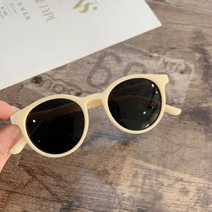 NLAJIZTY Kids Sunglasses Boys And Girls Retro Children Sunglasses Round Sun Glasses Vintage Baby Oculos Retro Eyewear