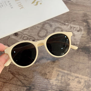 NLAJIZTY Kids Sunglasses Boys And Girls Retro Children Sunglasses Round Sun Glasses Vintage Baby Oculos Retro Eyewear