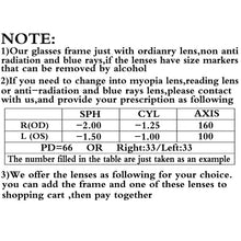 Load image into Gallery viewer, NO.ONEPAUL Eyeglasses Male Half Optical Frame Glasses Frame Men Titanium Glasses Frame Ultralight Square Eye Myopia Prescription