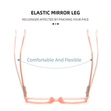 Load image into Gallery viewer, NONOR Classic Optical Glasses Square PC Large Frames For Women очки для зрения Designer Eyeglasses Pink Spectacles