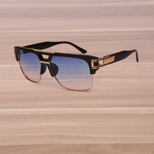 Load image into Gallery viewer, NOSSA Designer Designer Big Frame Glasses Ms. Men&#39;s Retro Glasses Personality Sunglasses Trend Literary Glasses.